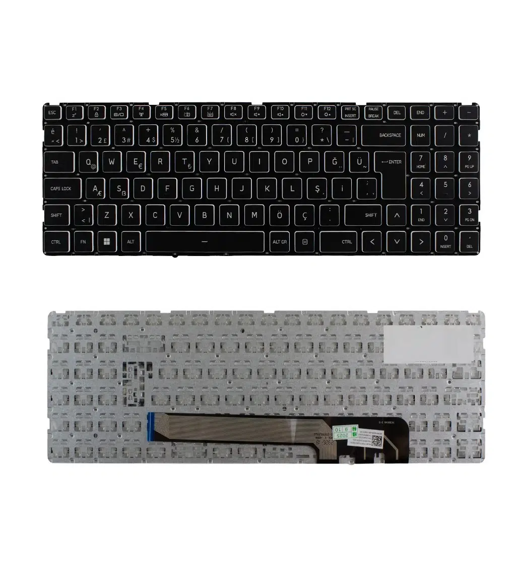 17H398520TQ6-B Notebook Klavye Siyah Tr