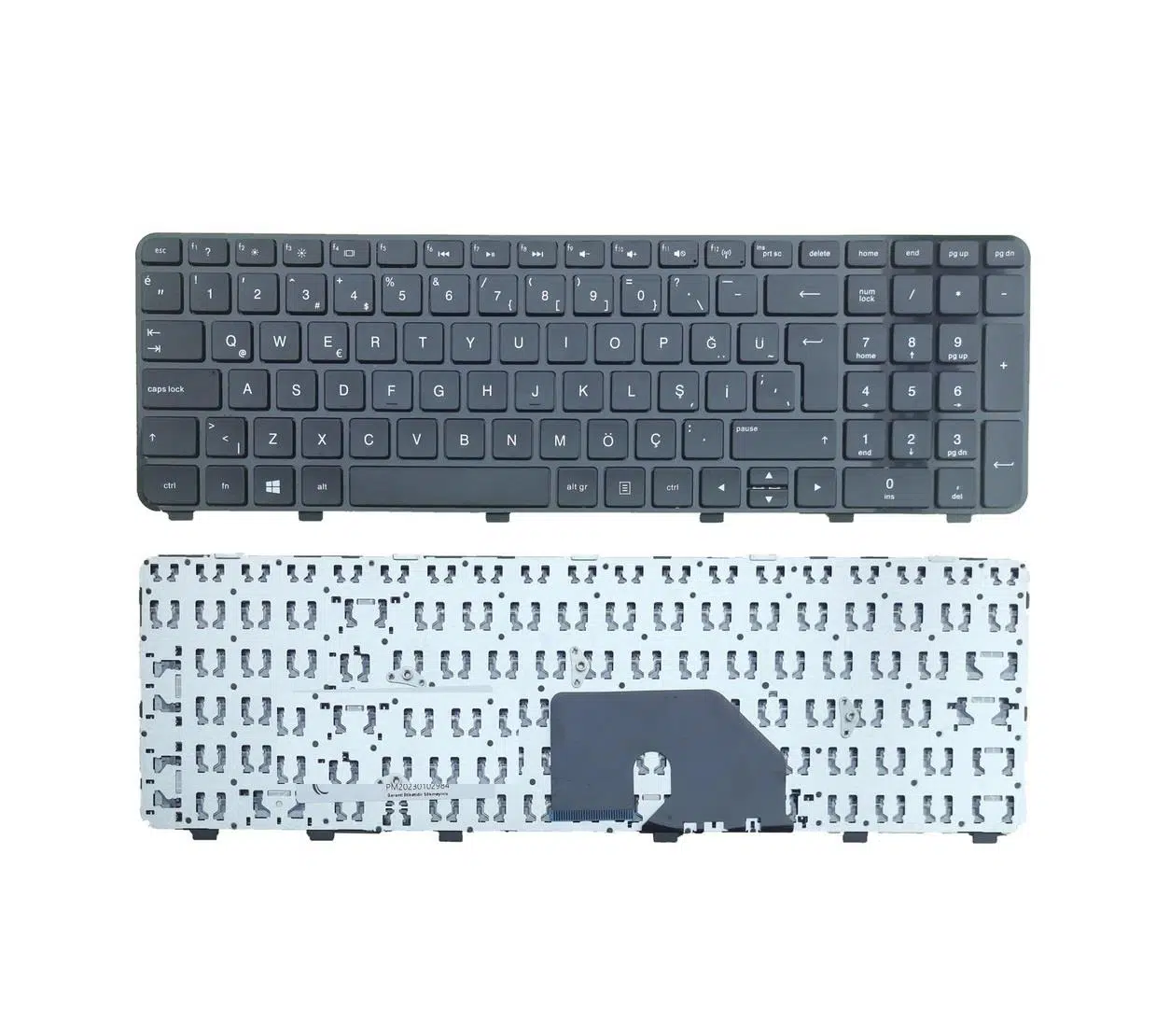 Hp Pavilion dv6-6001st Klavye Tuş Takımı Siyah TR Siyah