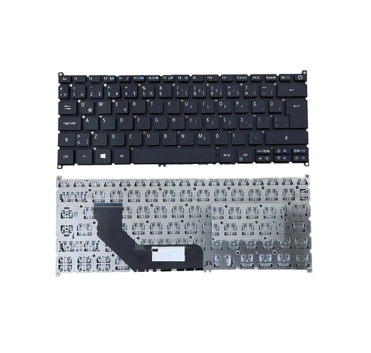 AcerAspire S5-371, Sf113-31, Sf314-52, Sf514-51 Klavye Siyah TR