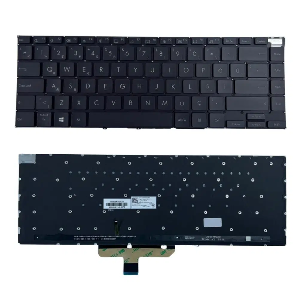 Asus RX5401E Notebook Klavye TR Işıklı
