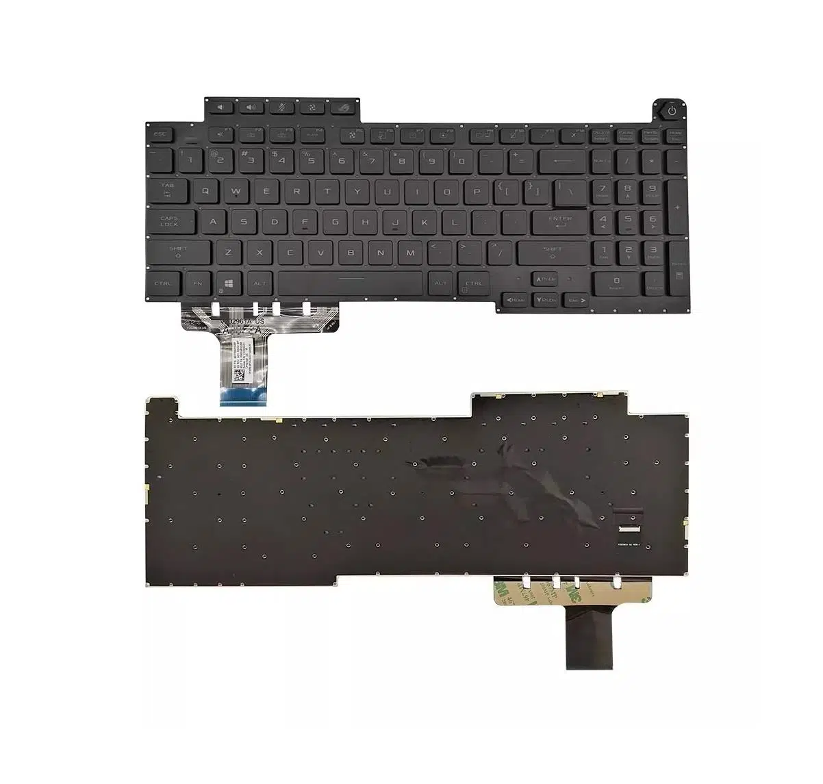 Asus G713 G713Q G713QY G713QE G713QM G713QR Klavye Siyah TR