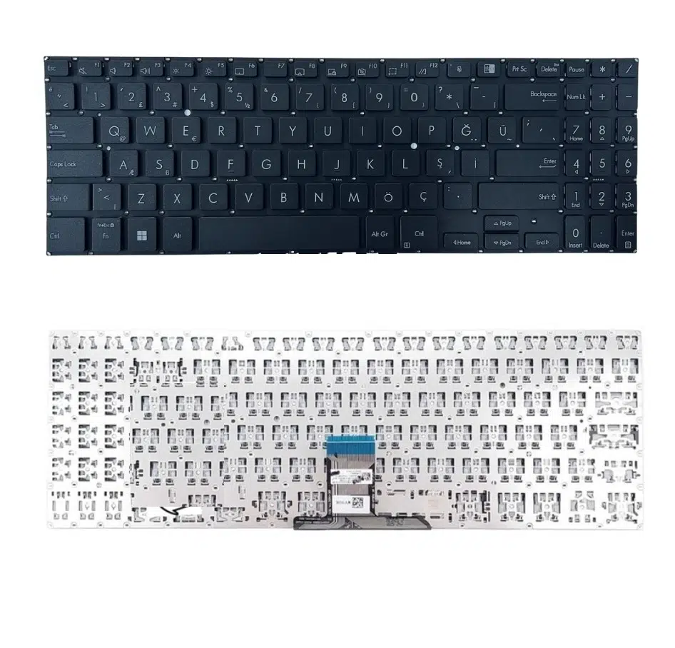 Asus ExpertBook B1 B1500CEPE-BQ072645 Notebook Klavye Siyah TR