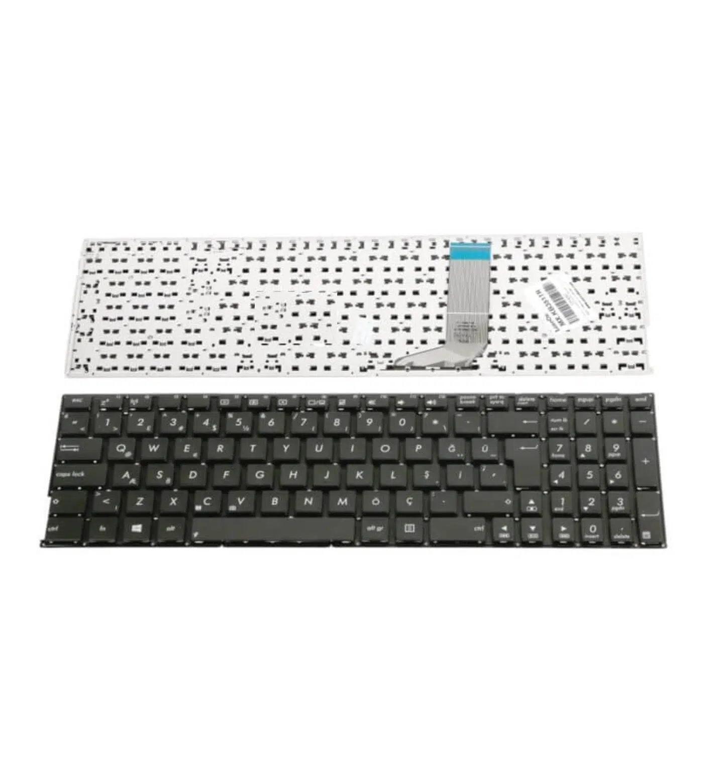 Asus F756UQ Klavye Tuş Takımı Siyah TR