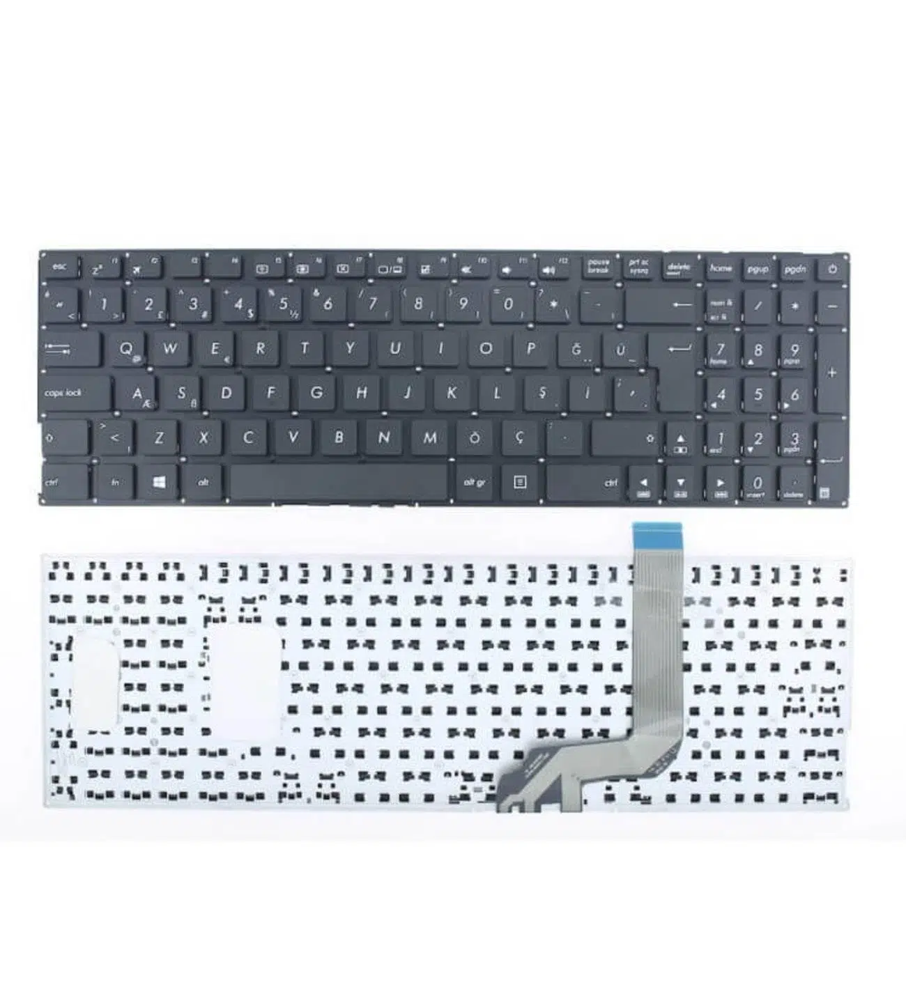 Asus P1501U Klavye Tuş Takımı Siyah TR