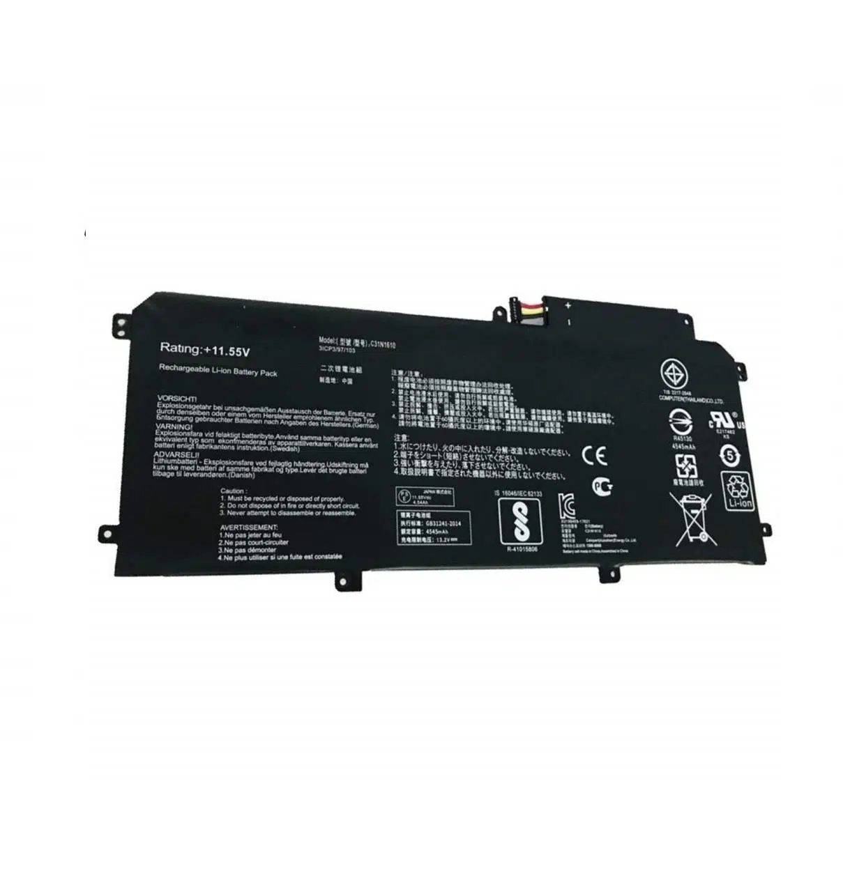 Asus ZenBook UX330CA-FC031T Batarya Pil