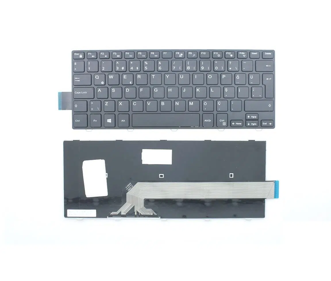 Dell Latitude 14-3450 (2014) Klavye Tuş Takımı Siyah TR