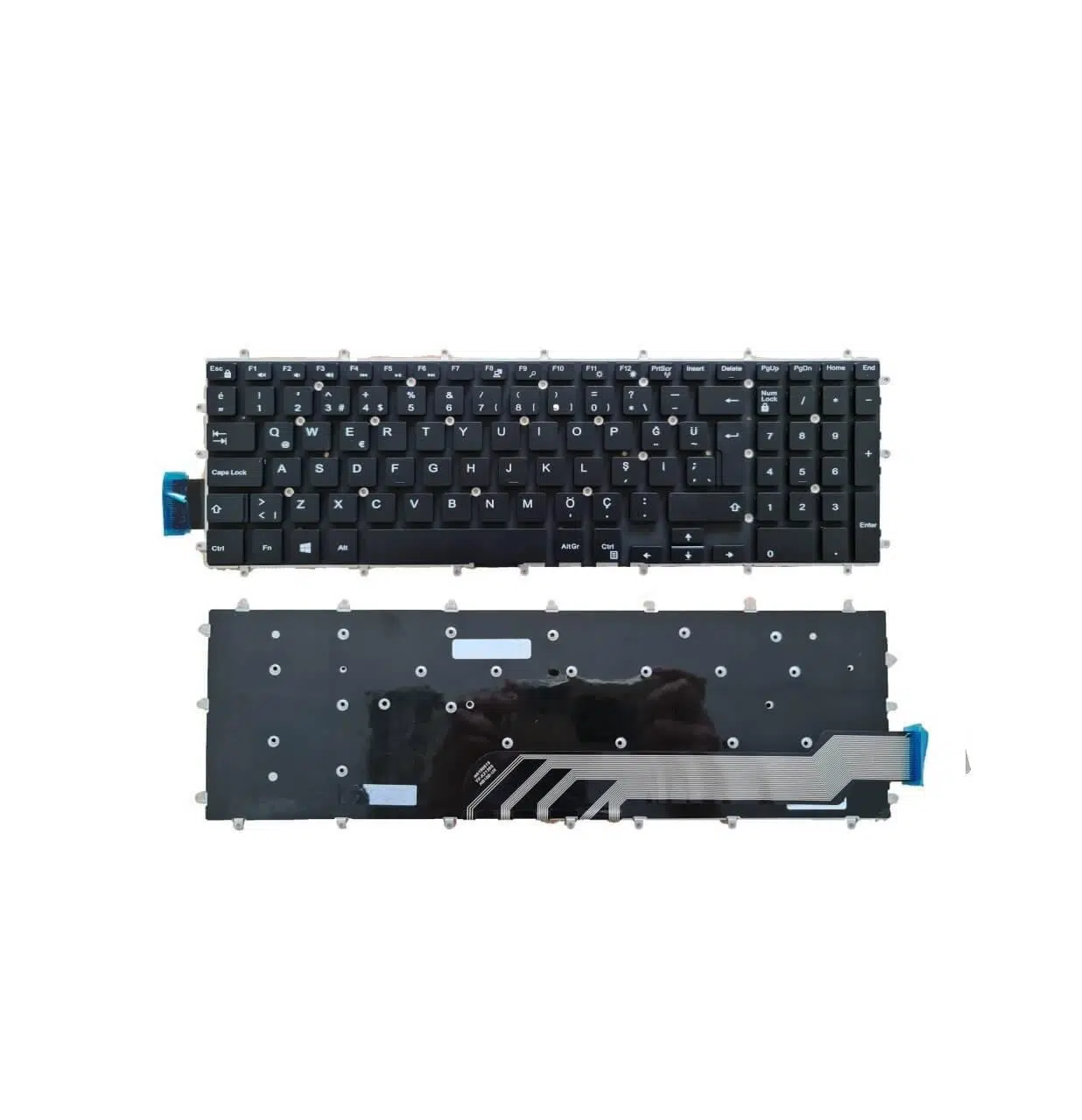 Dell Inspiron 17-3780 Klavye Tuş Takımı Siyah TR