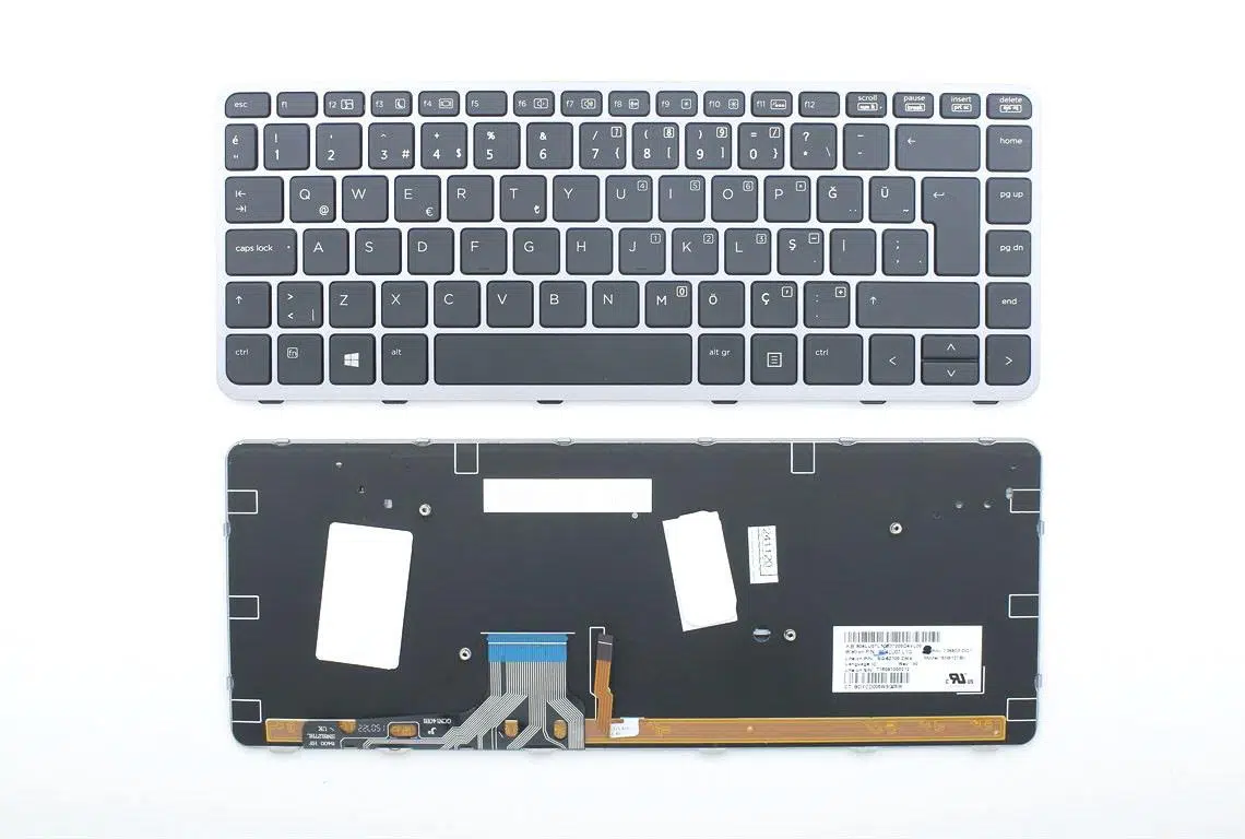 Hp 844423-001, 844423-141 Klavye Tuş Takımı TR Işıklı