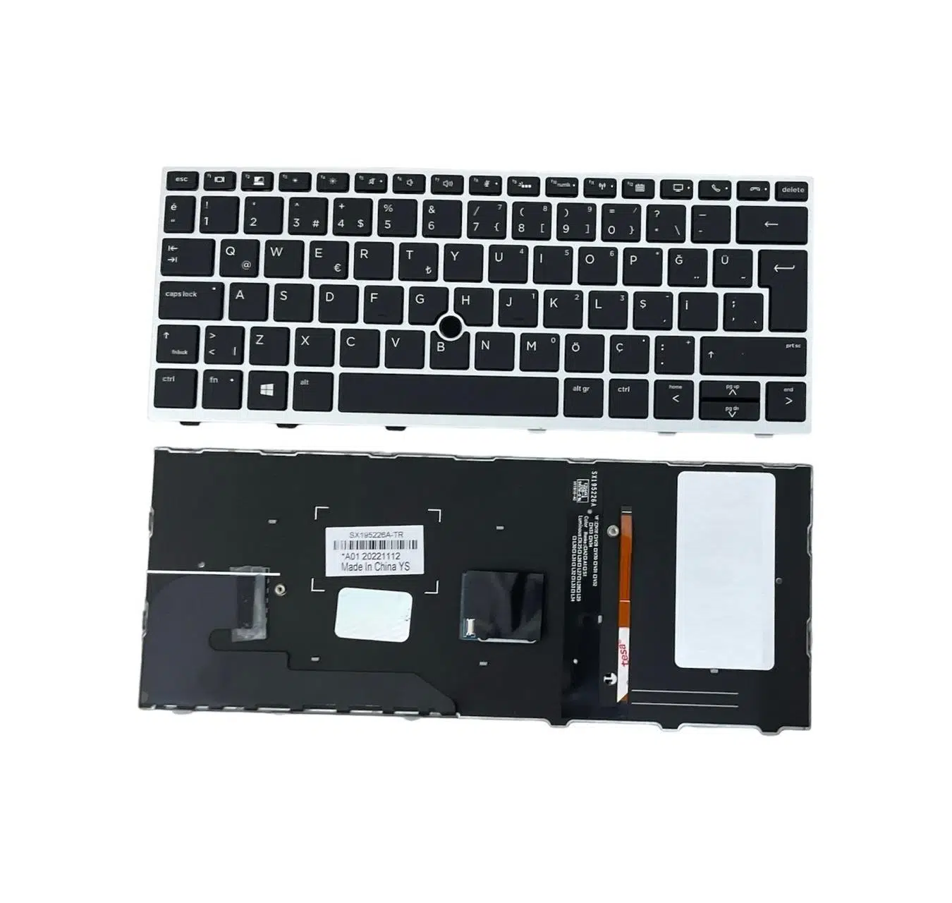 Hp EliteBook 3JW96EA Klavye Tuş Takımı TR ışıklı