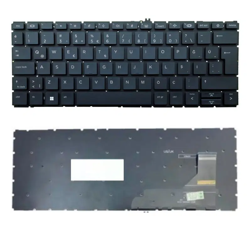 Hp M08699-001, M08699-141 Notebook Klavye Tr