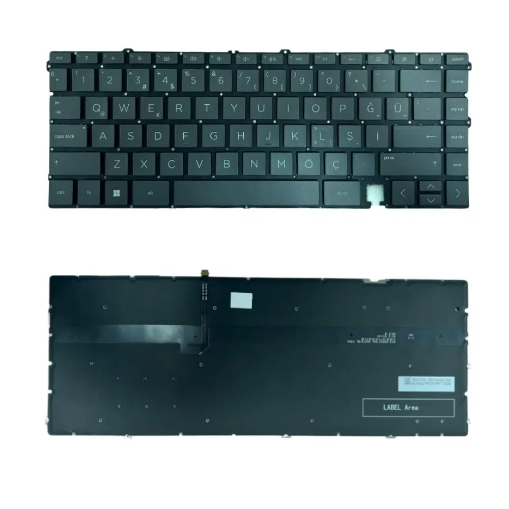 Hp Envy 15-es1000 x360 Klavye Siyah TR Işıklı