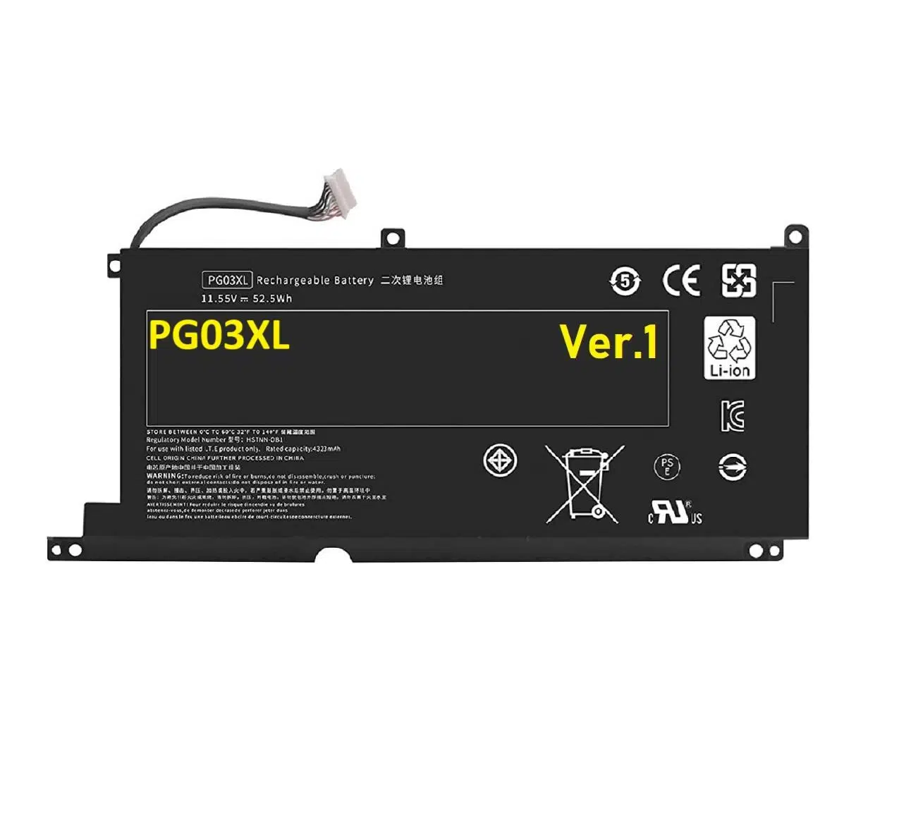 HP Pavilion Gaming 15-dk0358ng Batarya Pil