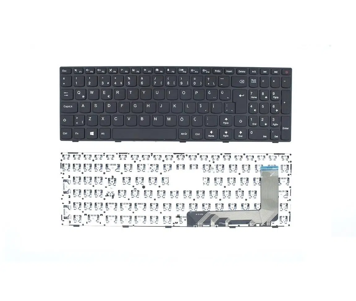 Lenovo ideaPad 110 15-ISK Klavye Tuş Takımı Siyah TR