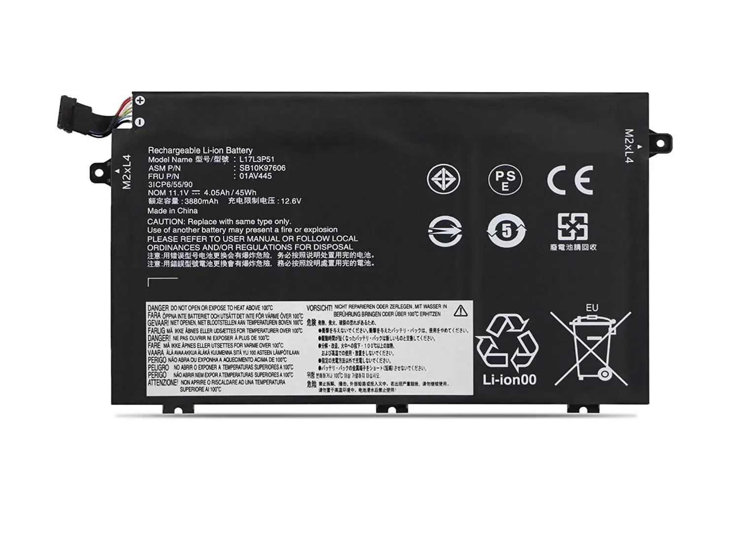 Lenovo ThinkPad 20RDS03600H10 Batarya Pil