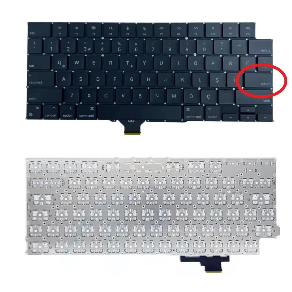 Apple MacBook Air MRYT3TU/A Klavye Küçük Enter