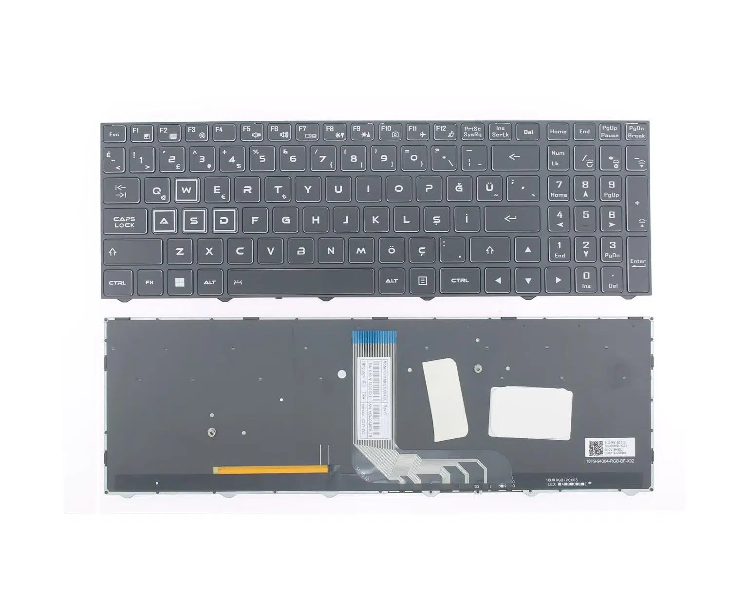 Monster Tulpar T7 V24.1.1 Klavye Işıklı Rgb