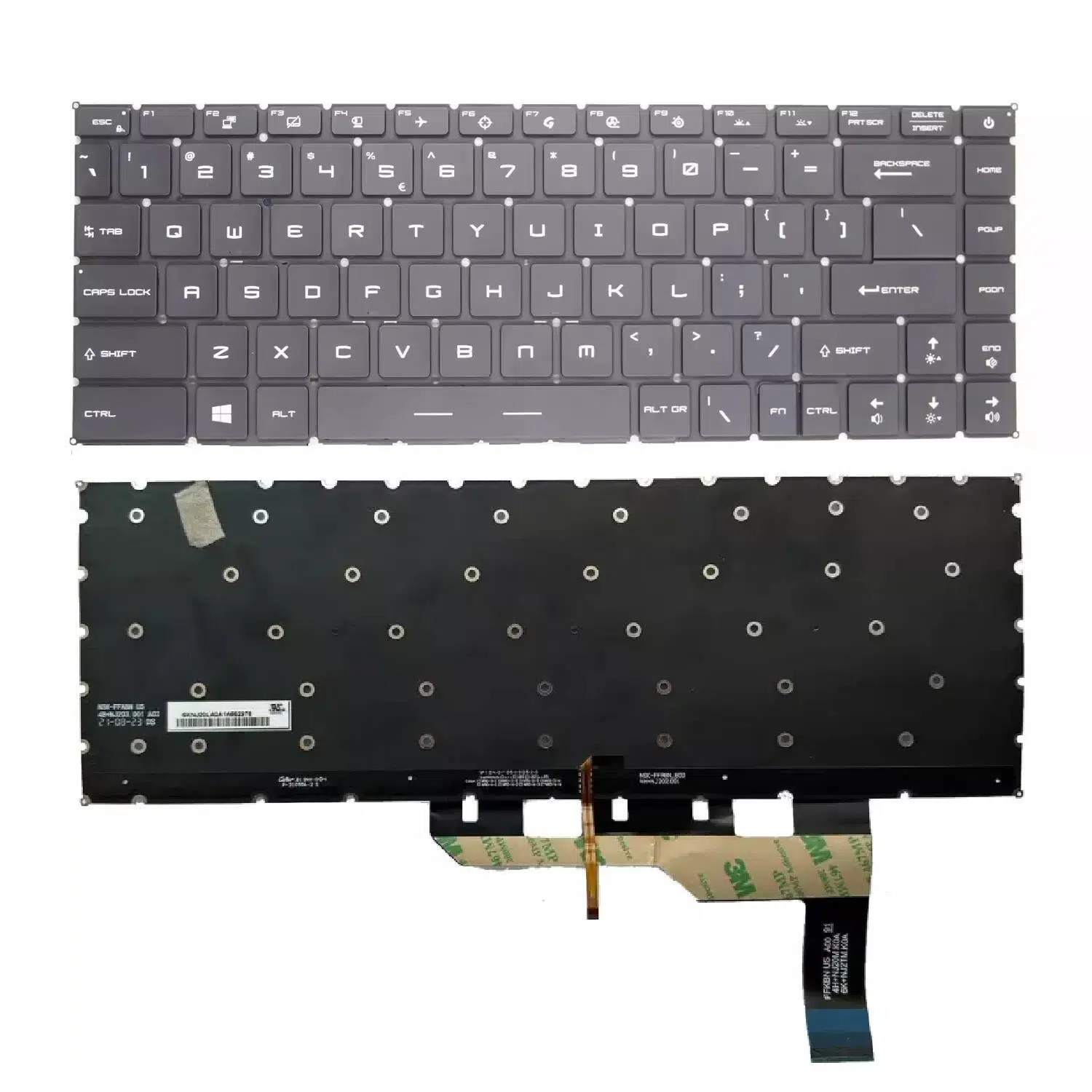 Msi GS66 GE66 GP66 MS-1541 MS-16V Klavye Işıklı TR
