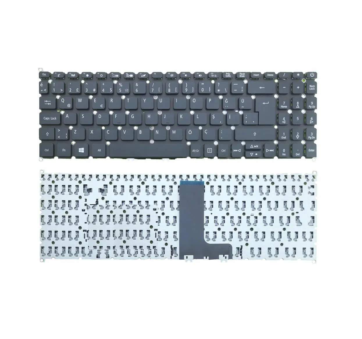 Acer Aspire A315-55G-57HC Klavye Tuş Takımı Siyah TR