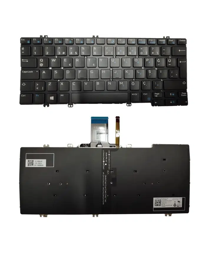 V160325BS1 Notebook Klavye Tr ışıklı